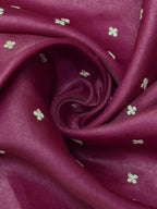 Tussar Silk Saree – Natural Shine with Elegant Textured Weave