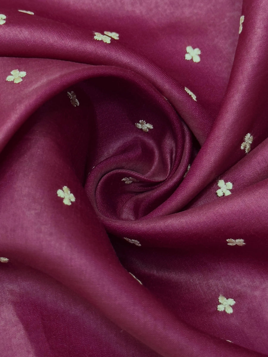 Tussar Silk Saree – Natural Shine with Elegant Textured Weave