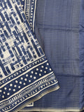 "Luxurious Tussar silk saree with a rich, textured finish, offering timeless elegance and comfort for regular wear."