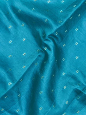 "Elegant Tussar silk saree in a sleek design, perfect for daily wear. The soft, breathable fabric features a subtle sheen and sophisticated drape, offering a timeless and comfortable look for any occasion."