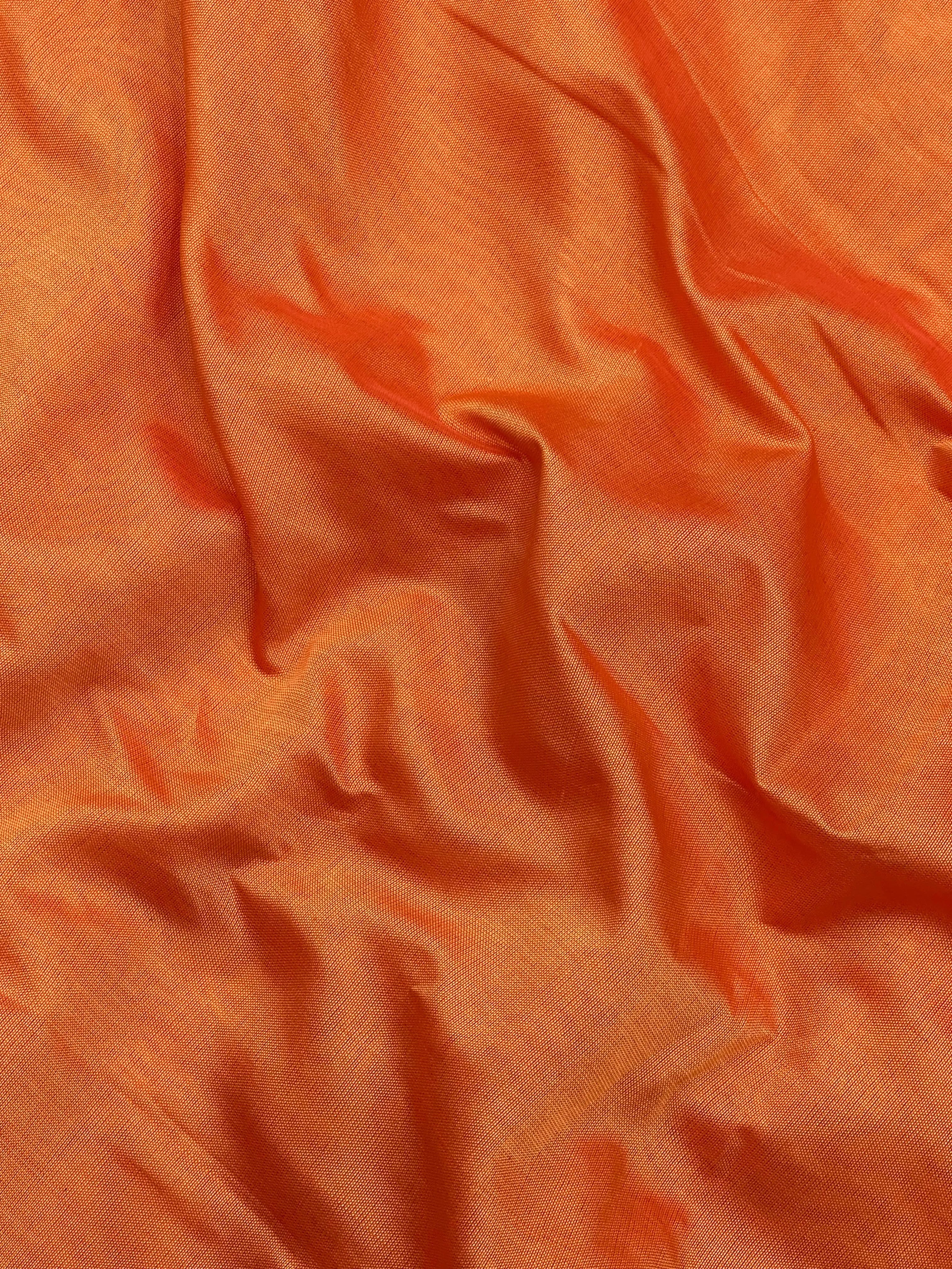 Woman wearing an Uppada Cotton Silk Saree with lightweight, breathable drape and subtle sheen, ideal for office and festive occasions.