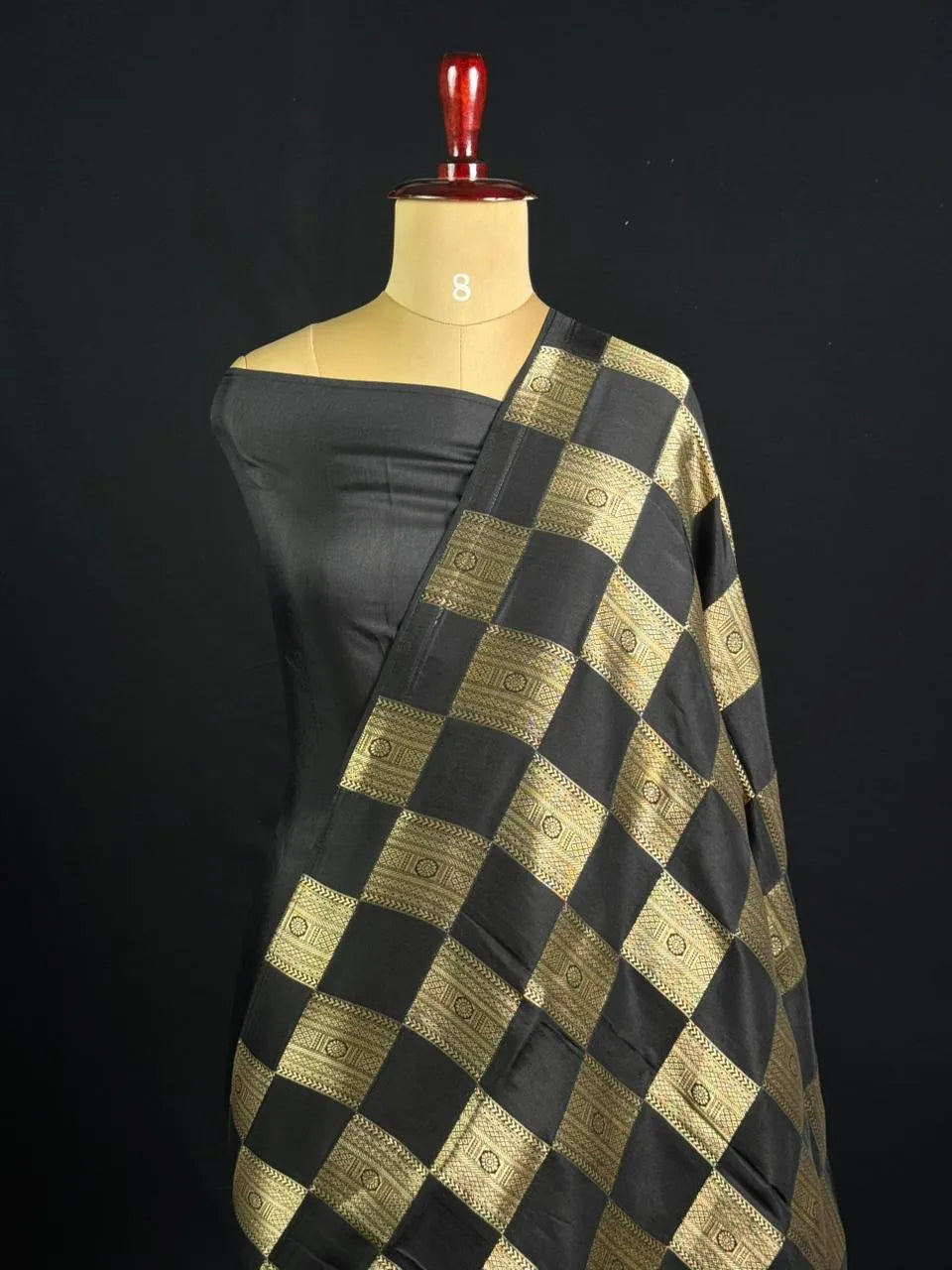 Latest Borderless Tussar Viscose Silk Saree