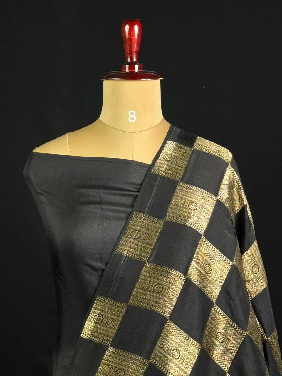 Latest Borderless Tussar Viscose Silk Saree
