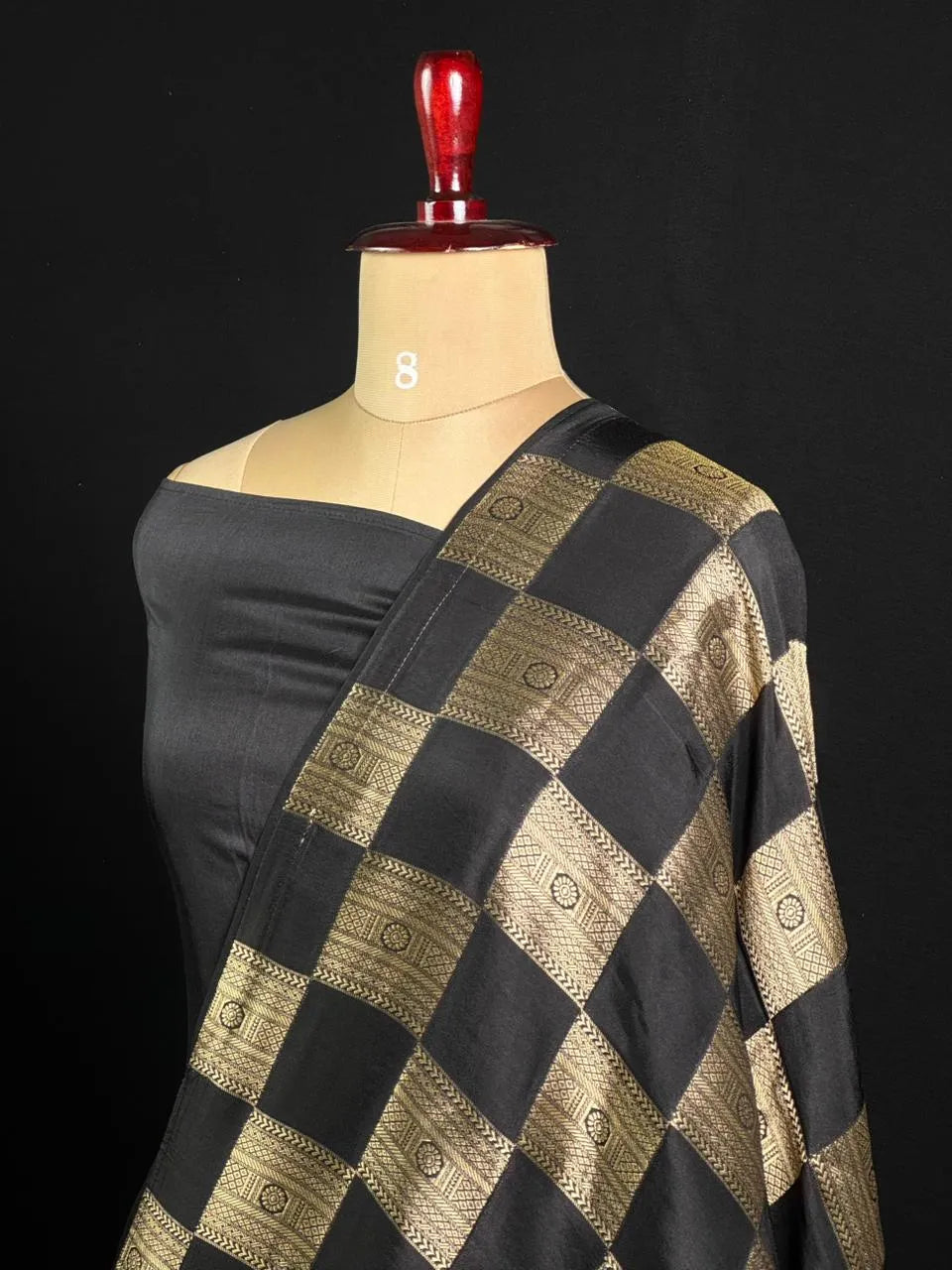 Latest Borderless Tussar Viscose Silk Saree