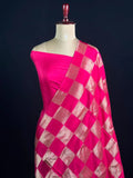 Latest Borderless Tussar Viscose Silk Saree