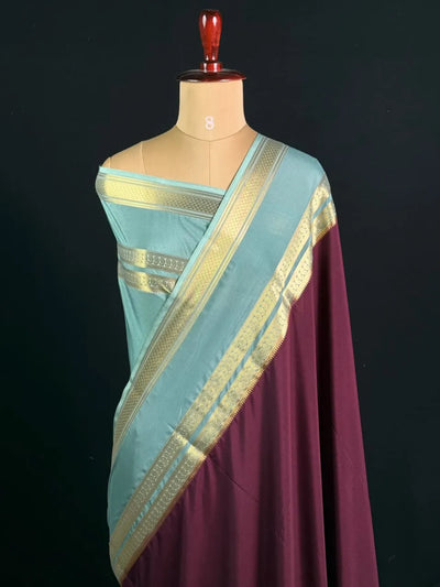 Semi Mysore  Silk Saree-V Bentex 