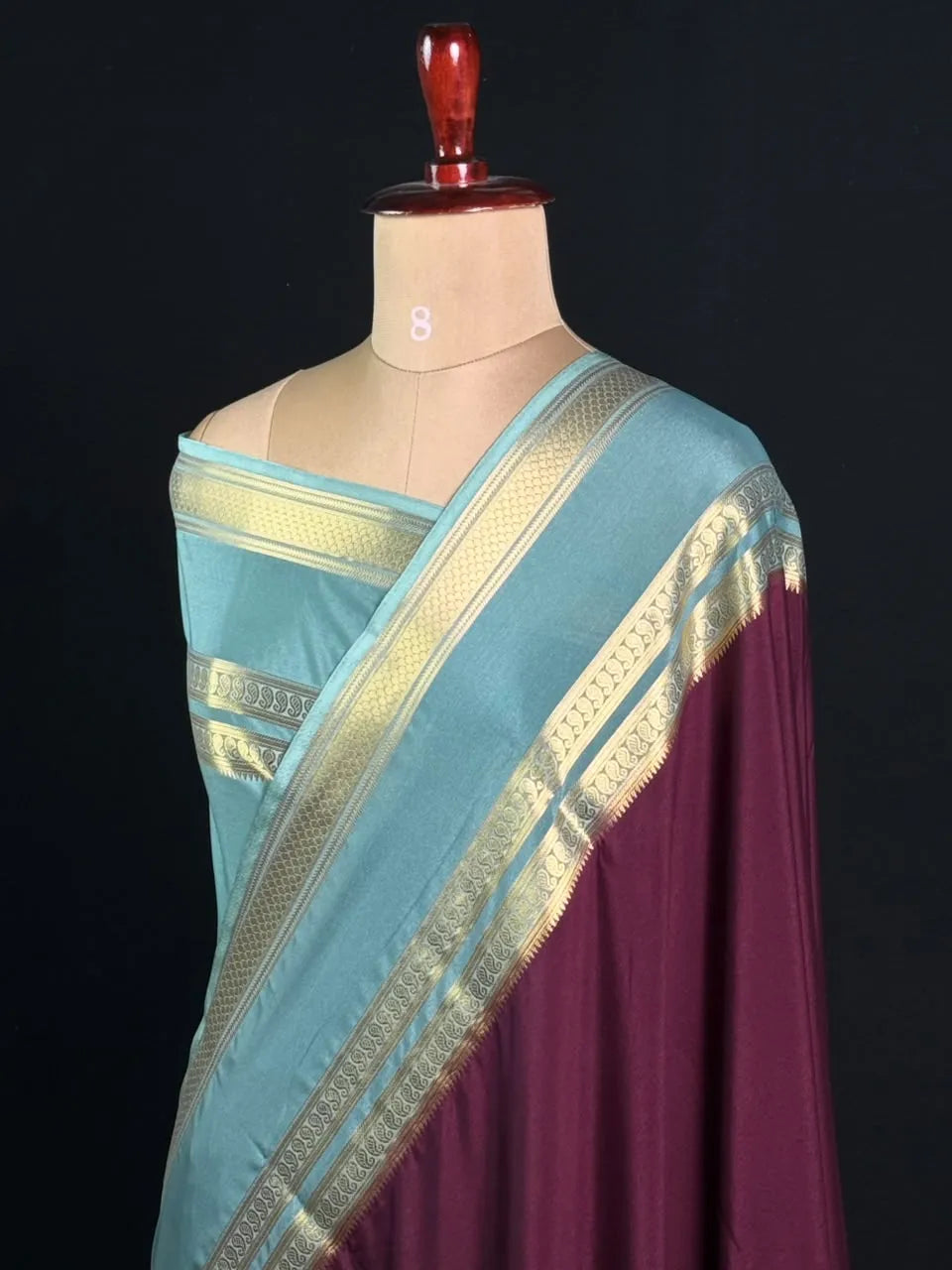 Semi Mysore  Silk Saree-V Bentex 