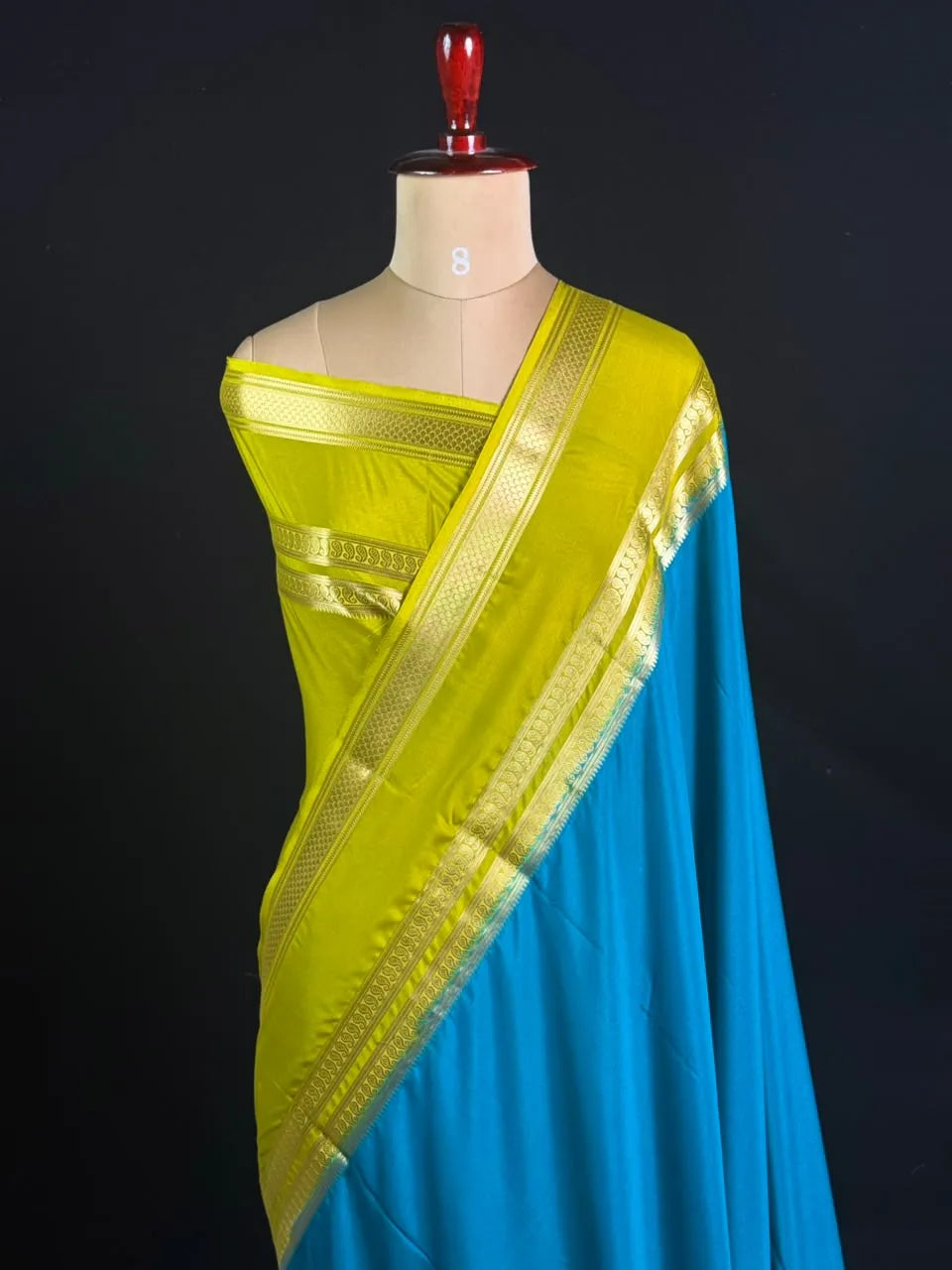 Semi Mysore  Silk Saree-V Bentex 