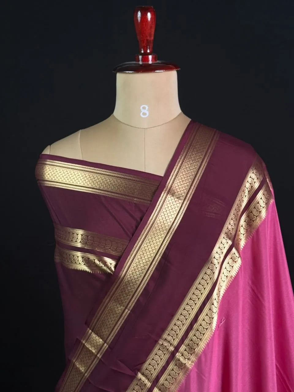 Semi Mysore  Silk Saree-V Bentex 