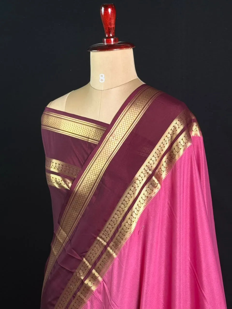 Semi Mysore  Silk Saree-V Bentex 