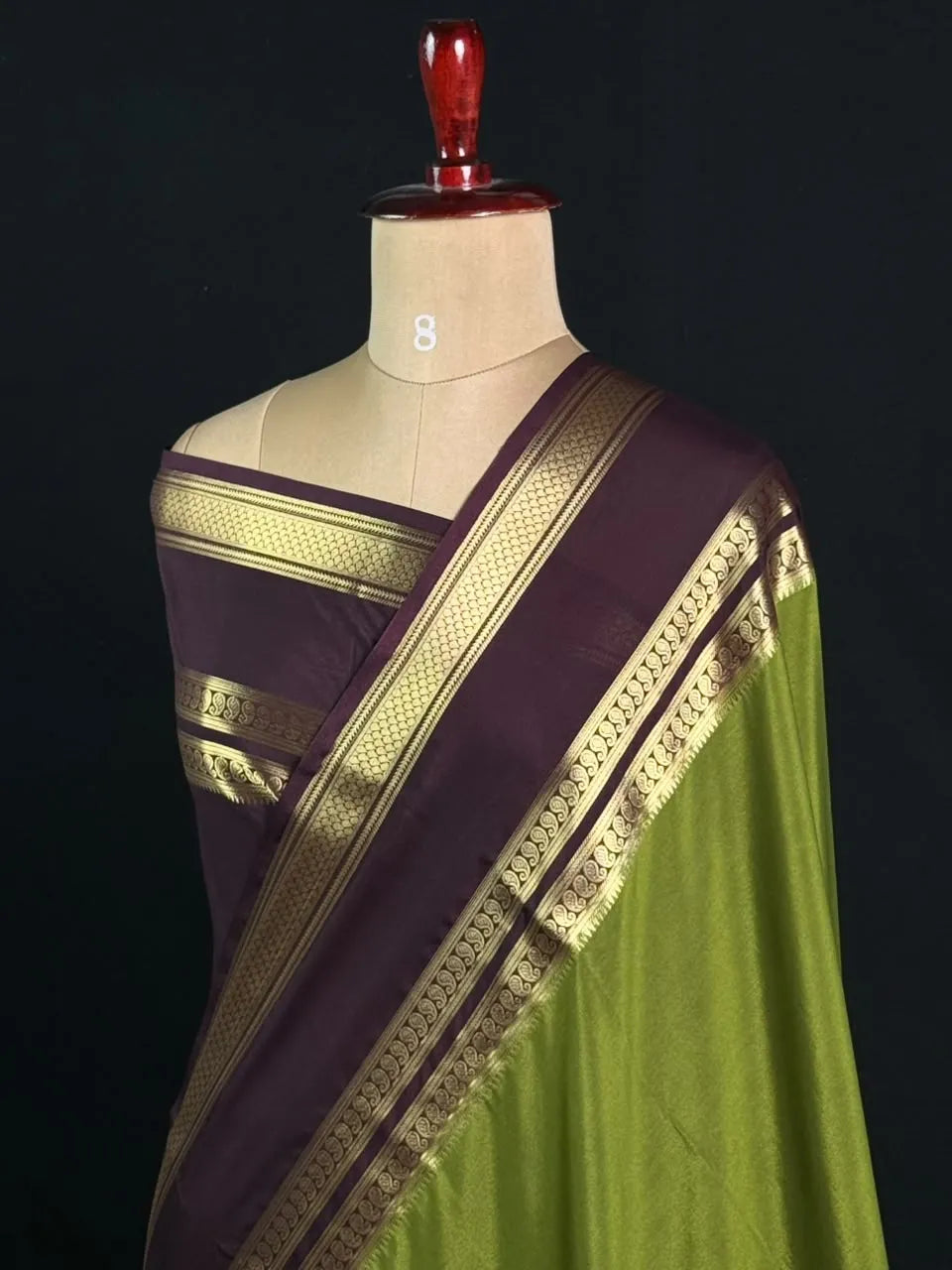 Semi Mysore  Silk Saree-V Bentex 