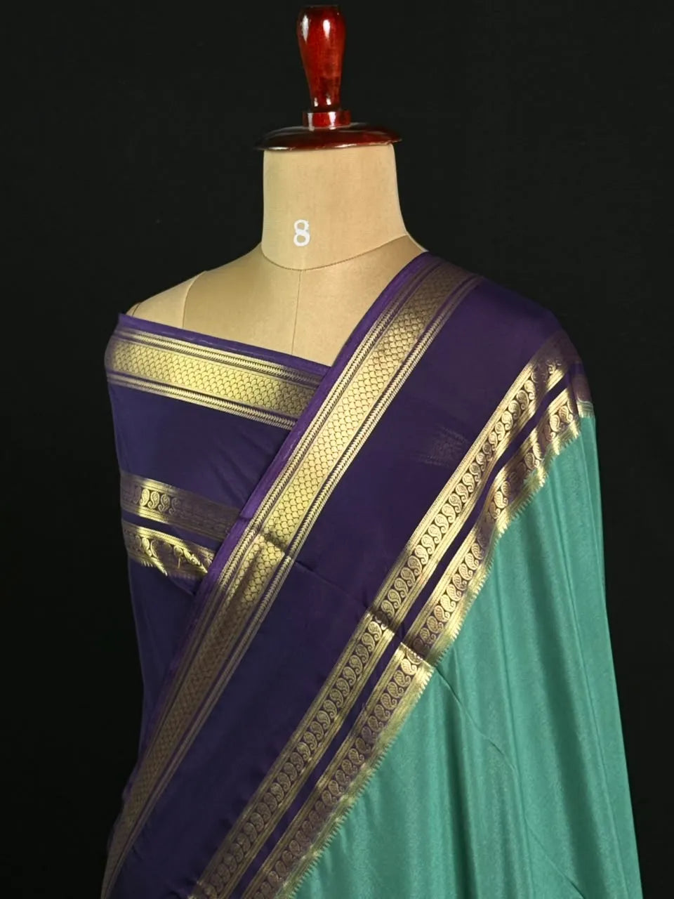 Semi Mysore  Silk Saree-V Bentex 