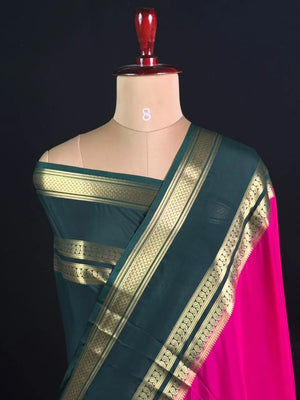 Semi Mysore  Silk Saree-V Bentex 