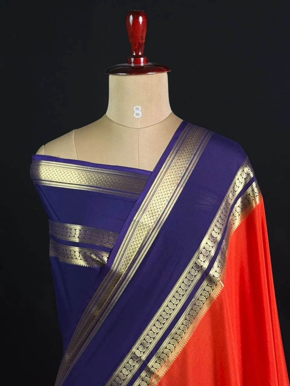 Semi Mysore  Silk Saree-V Bentex 