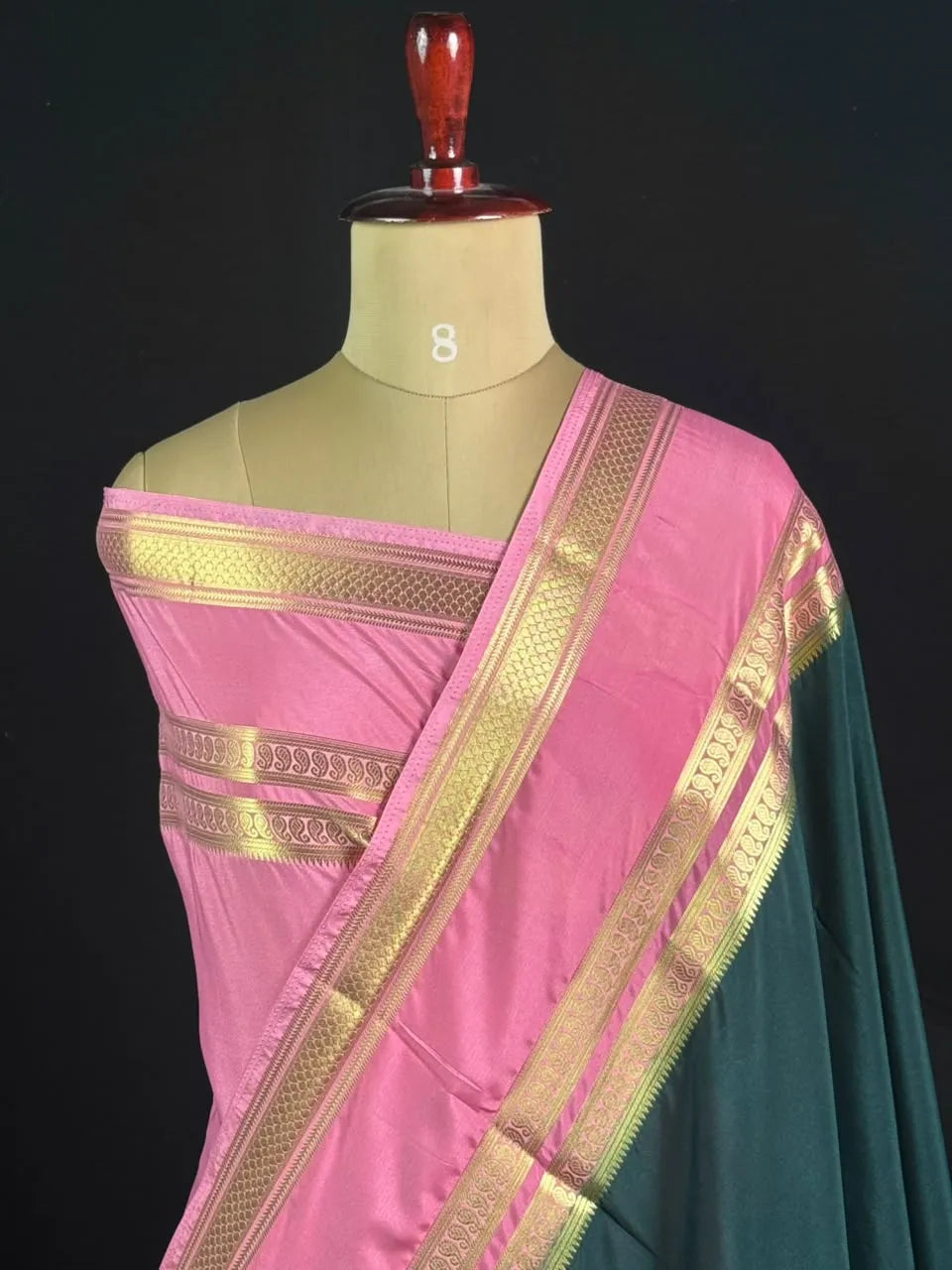 Semi Mysore  Silk Saree-V Bentex 