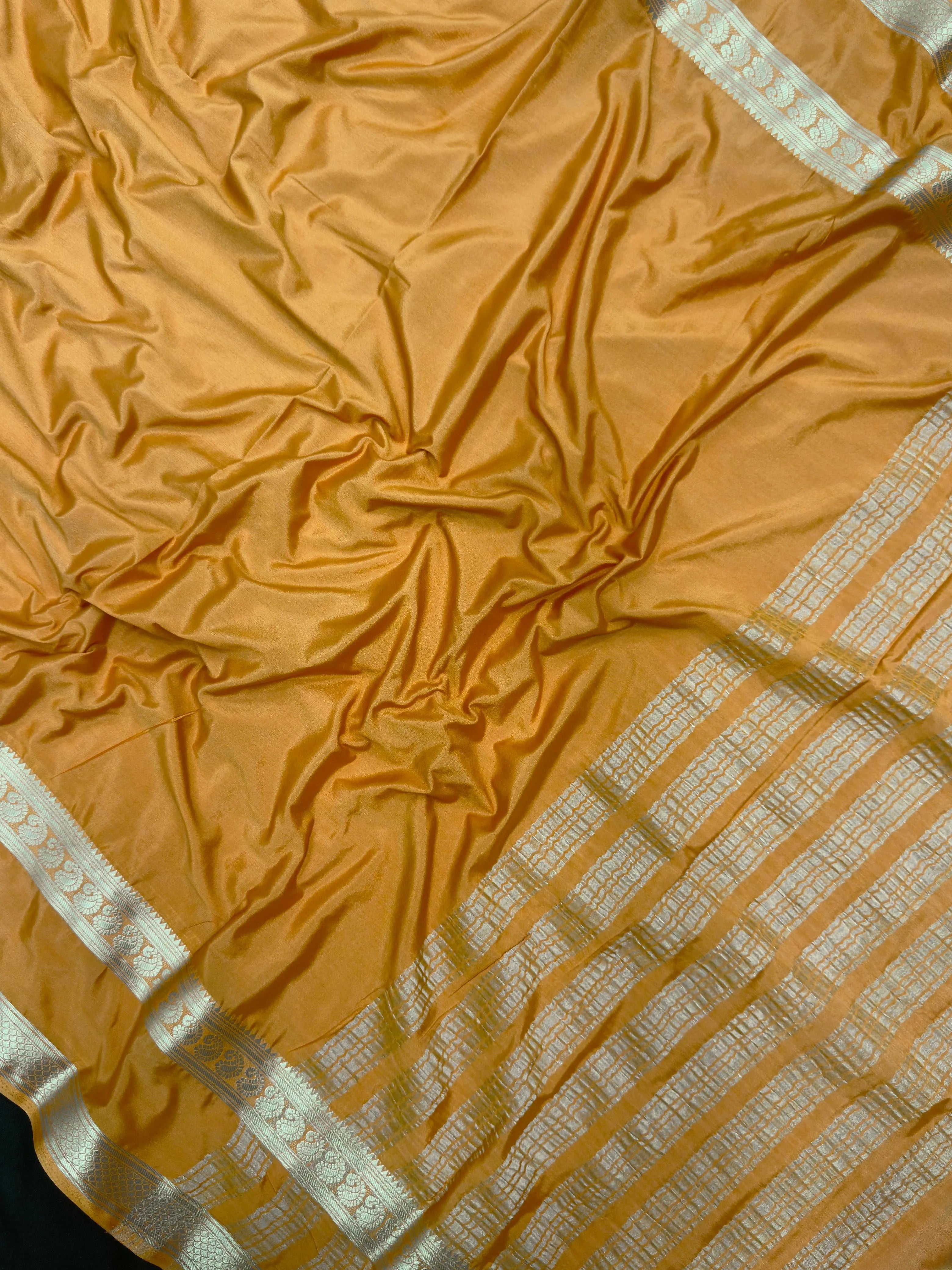 Semi Mysore  Silk Saree-V Bentex 