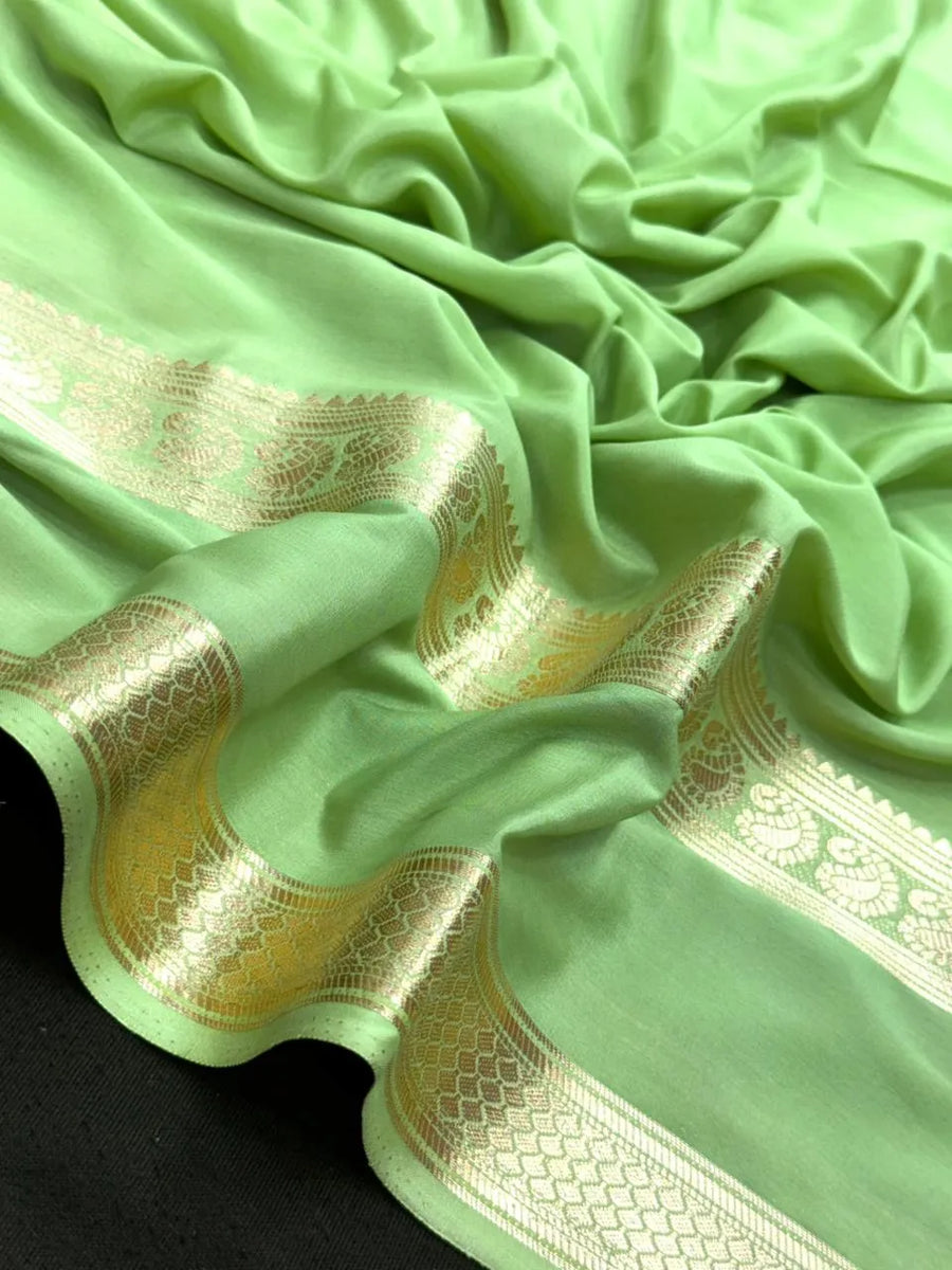 Semi Mysore  Silk Saree-V Bentex 