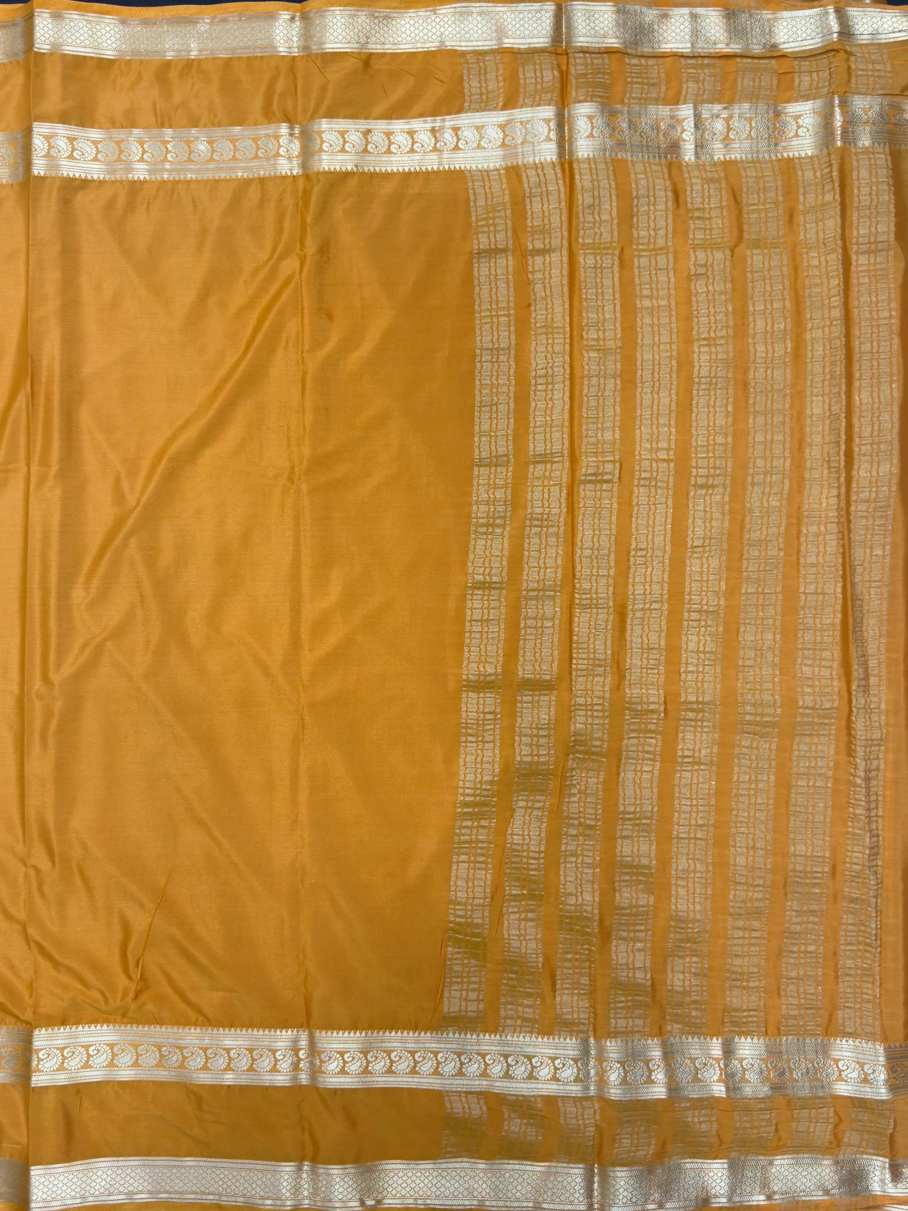 Semi Mysore  Silk Saree-V Bentex 