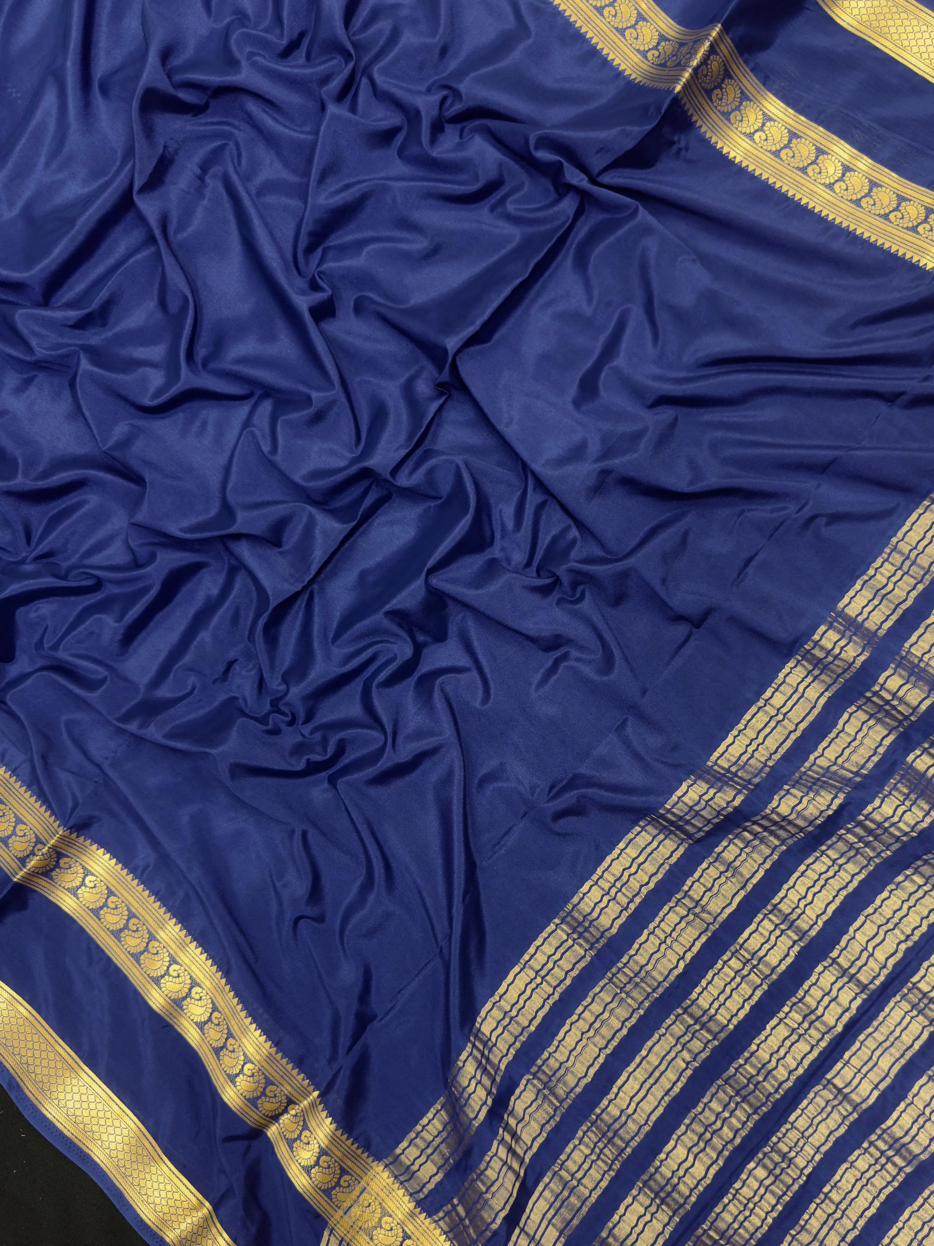 Semi Mysore  Silk Saree-V Bentex 