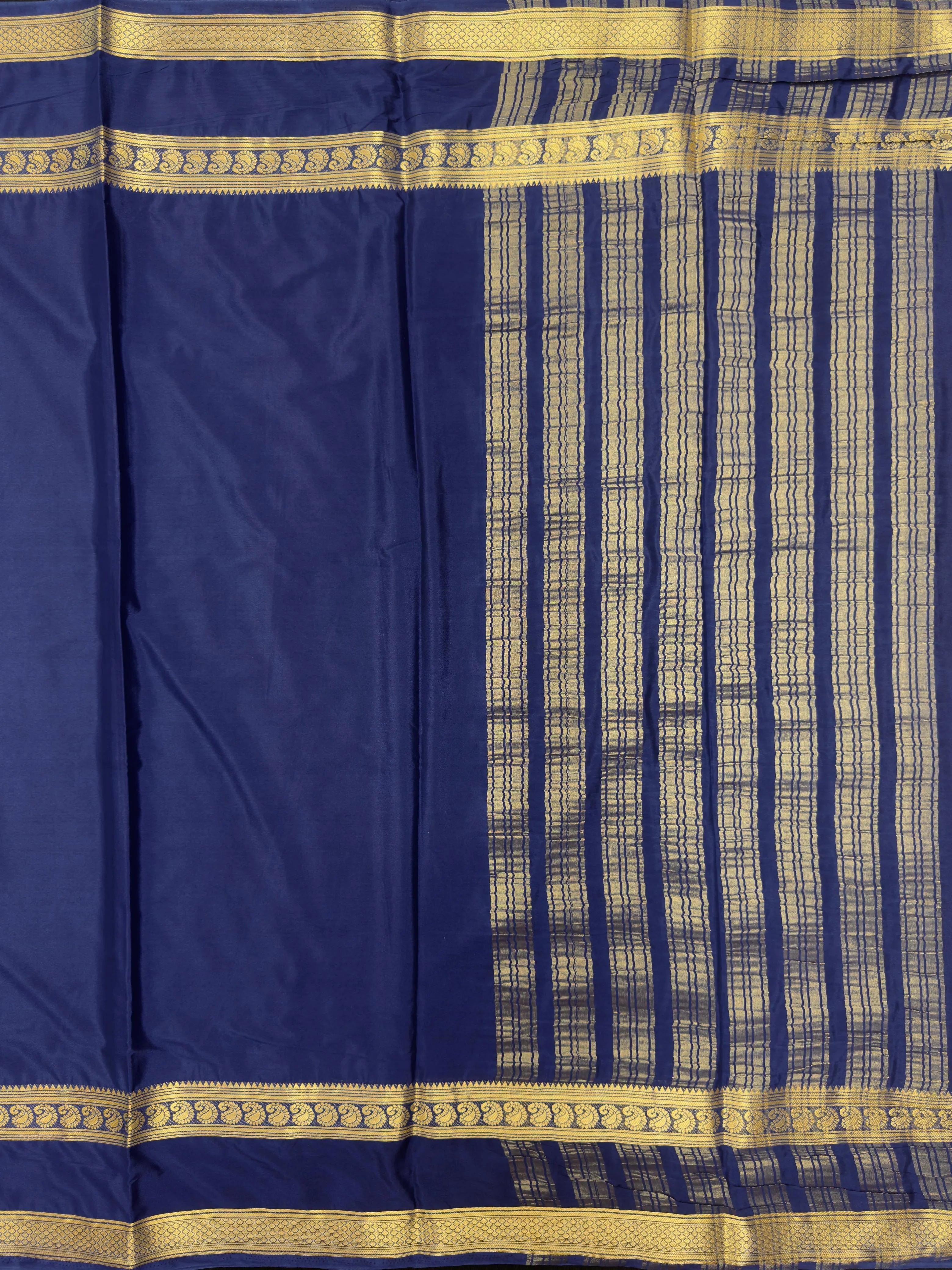 Semi Mysore  Silk Saree-V Bentex 