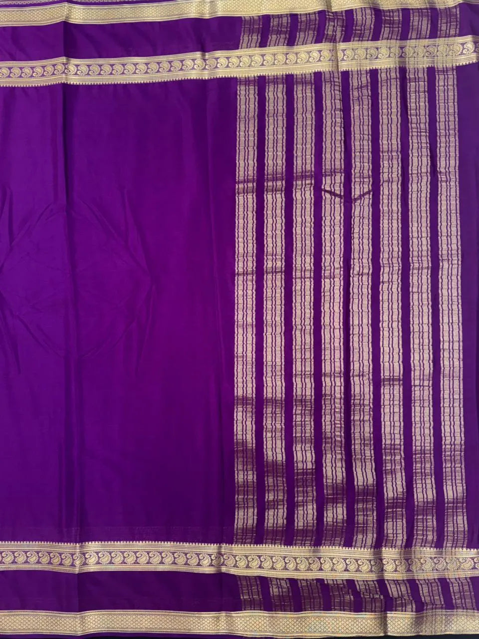 Semi Mysore  Silk Saree-V Bentex 