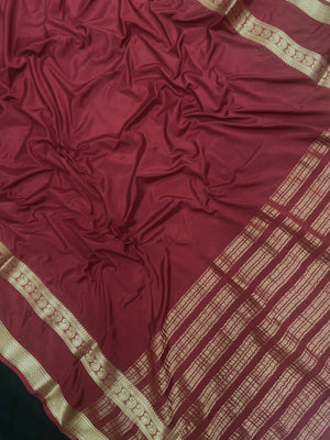 Semi Mysore  Silk Saree-V Bentex 
