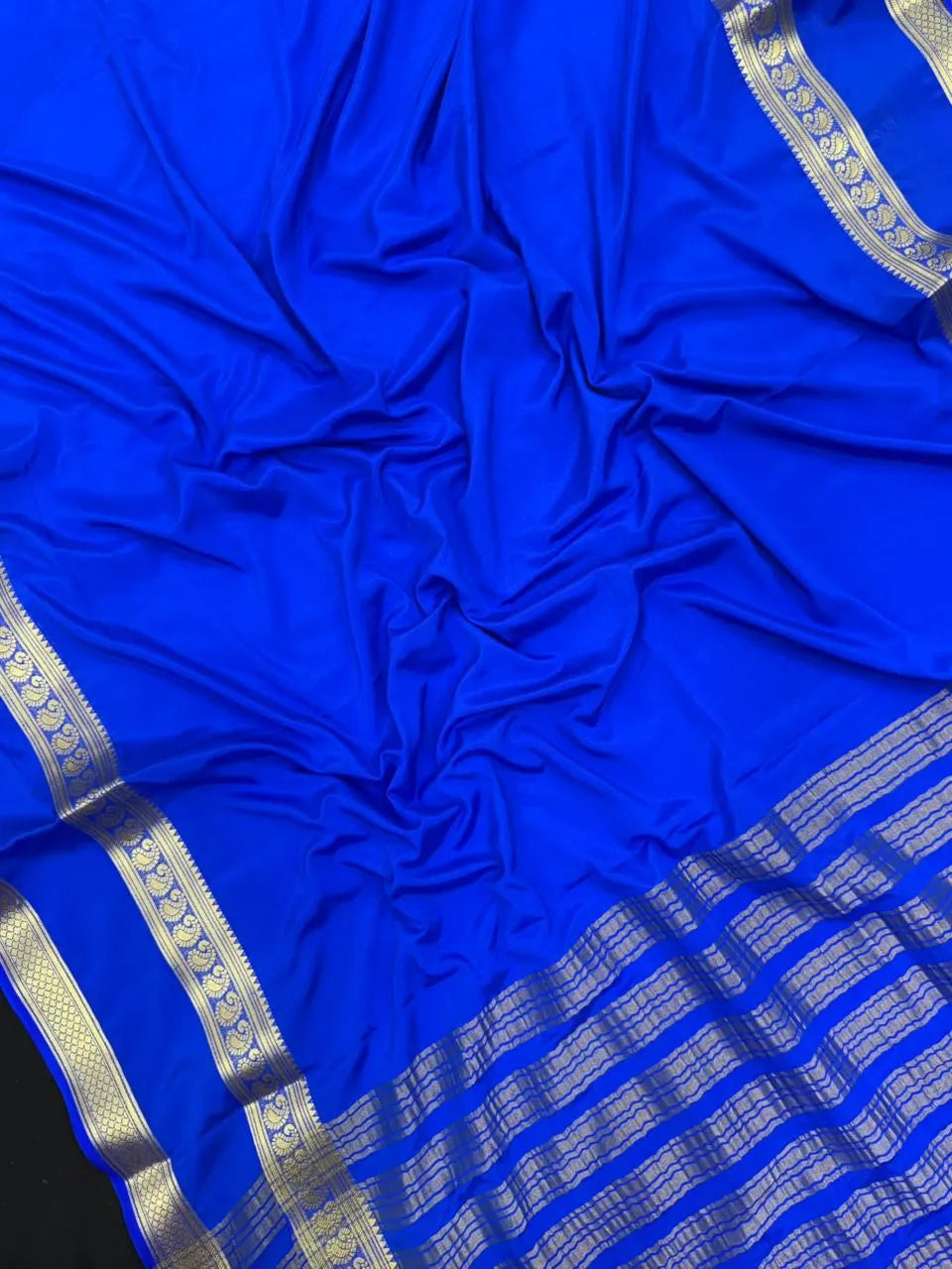 Semi Mysore  Silk Saree-V Bentex 