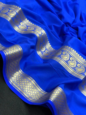 Semi Mysore  Silk Saree-V Bentex 