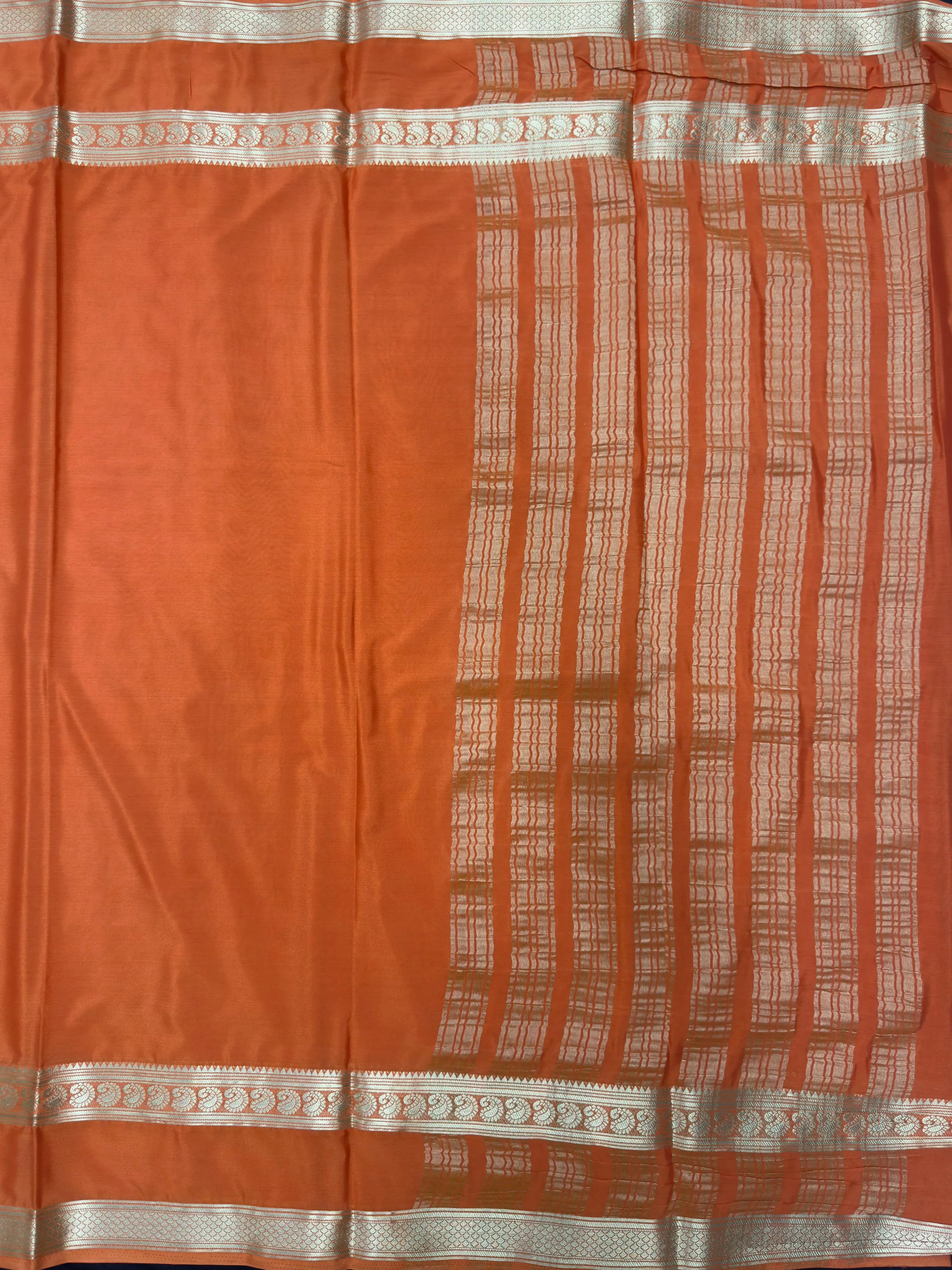 Semi Mysore  Silk Saree-V Bentex 