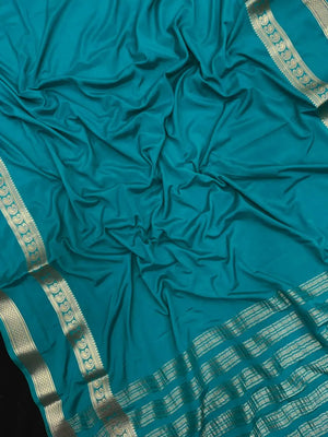 Semi Mysore  Silk Saree-V Bentex 