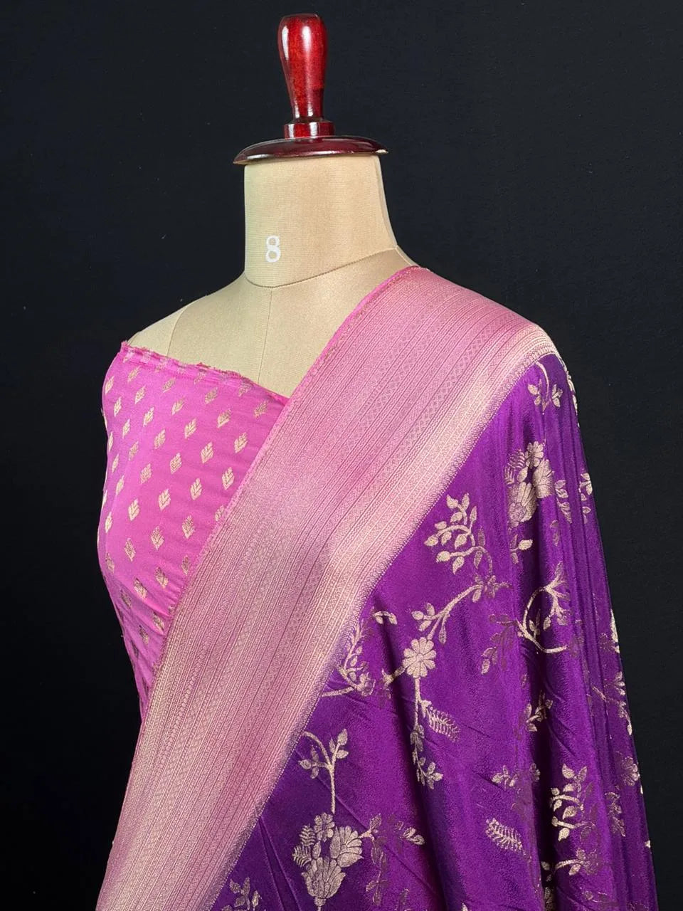 Classic Georgette Drapes for Every Occasion-VENKY CHIFFON 2 