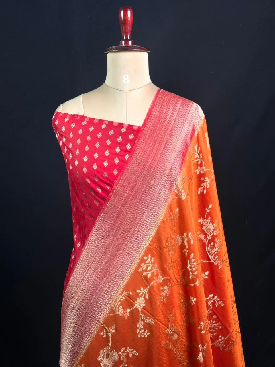 Classic Georgette Drapes for Every Occasion-VENKY CHIFFON 2 