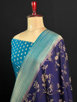 Classic Georgette Drapes for Every Occasion-VENKY CHIFFON 2 