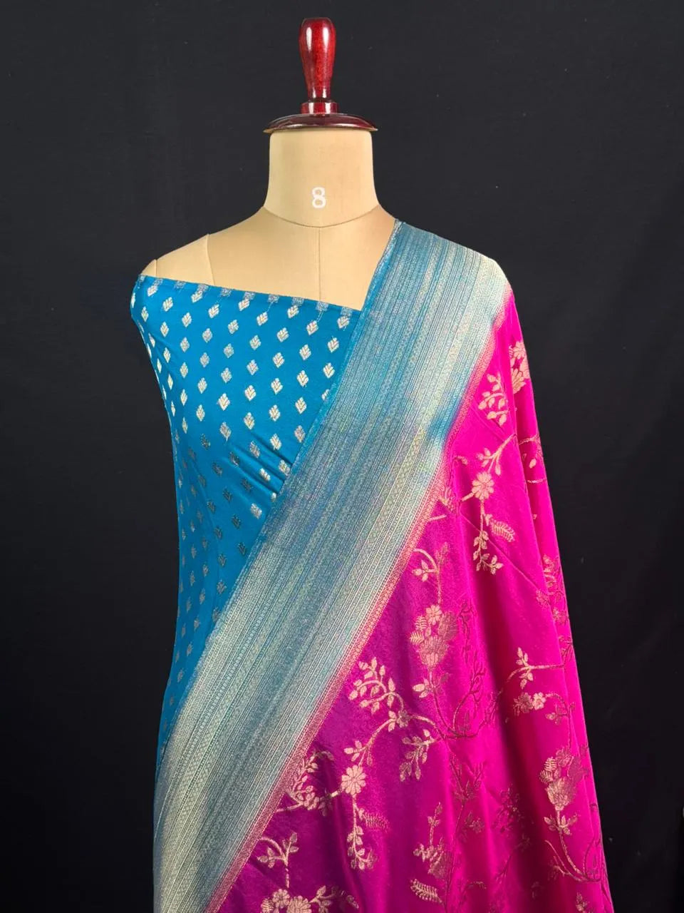Classic Georgette Drapes for Every Occasion-VENKY CHIFFON 2