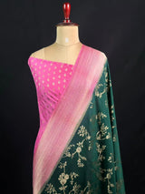 Classic Georgette Drapes for Every Occasion-VENKY CHIFFON 2