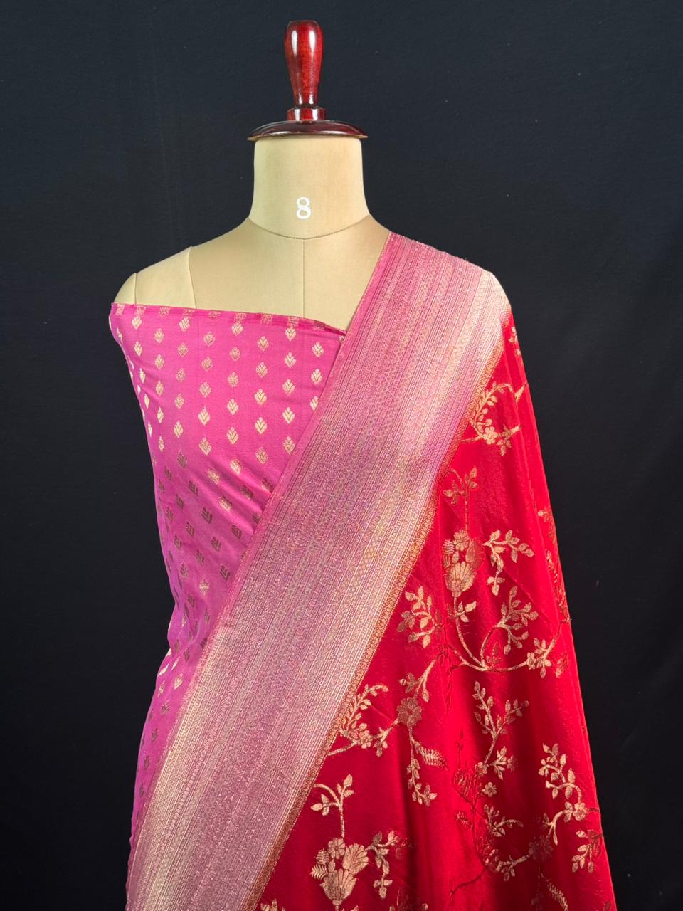 Classic Georgette Drapes for Every Occasion-VENKY CHIFFON 2