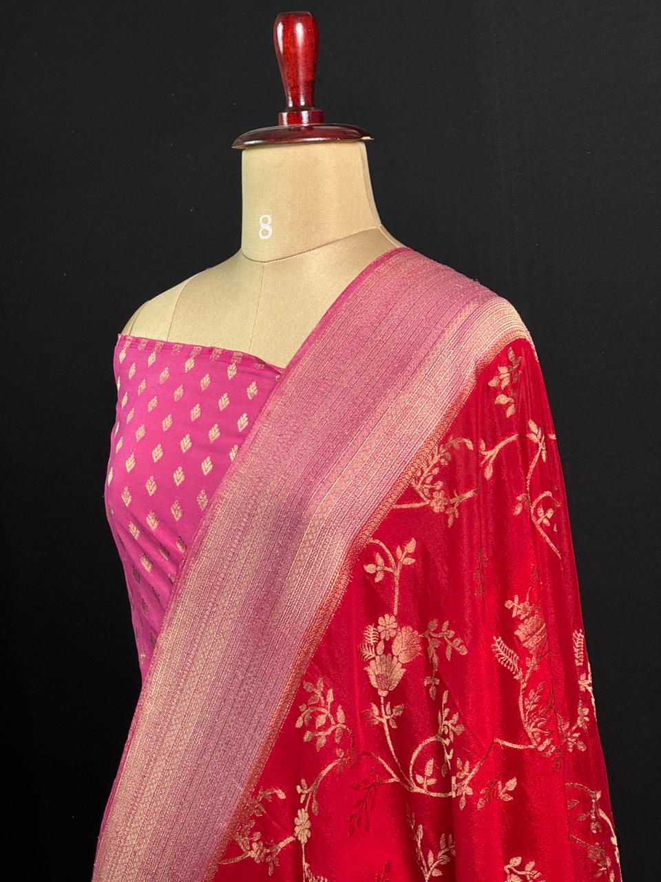 Classic Georgette Drapes for Every Occasion-VENKY CHIFFON 2