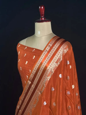 Elegant Semi Viscose Silk Saree