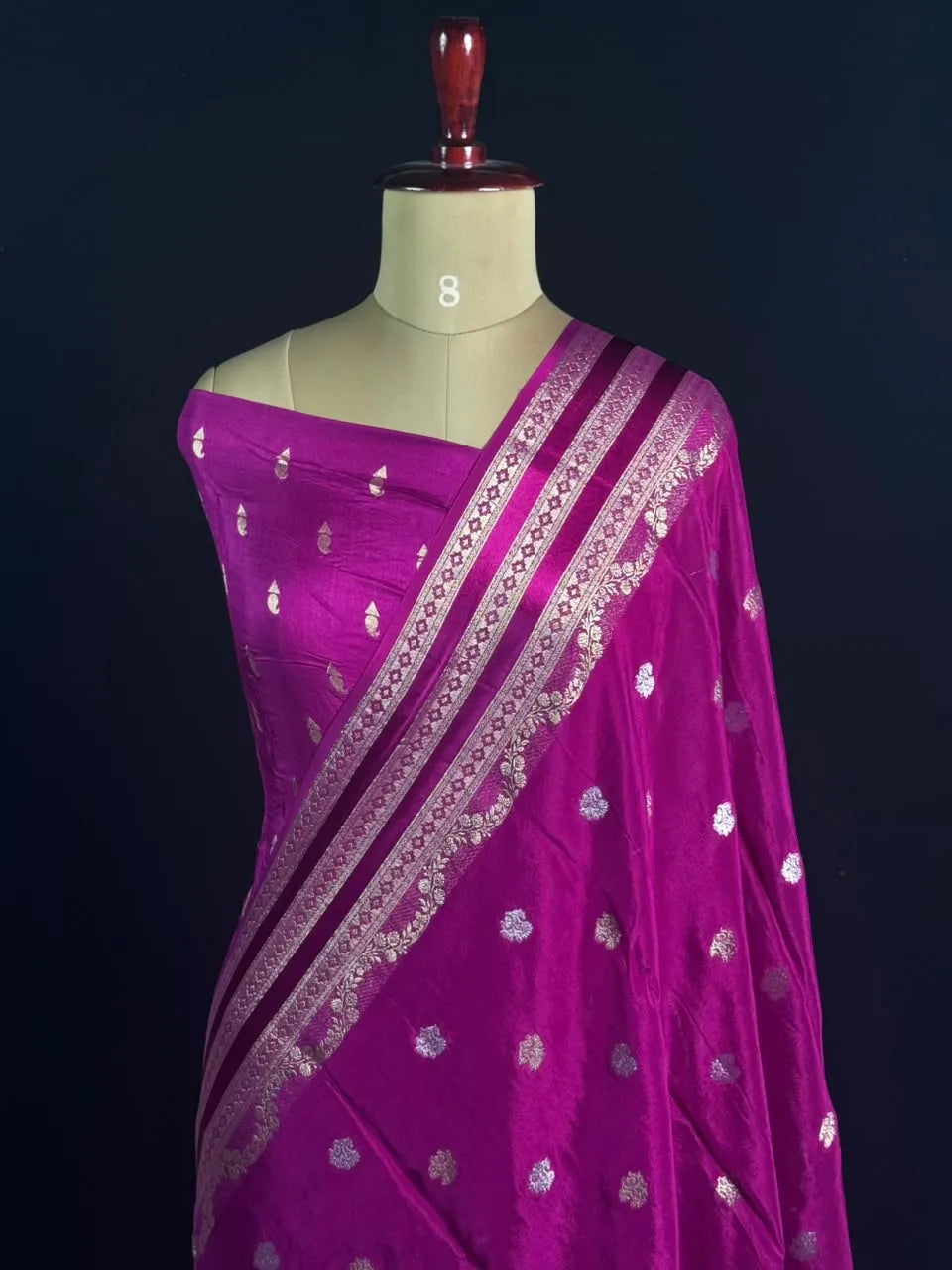 Elegant Semi Viscose Silk Saree