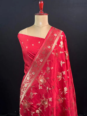Beautiful Viscose Silk Saree for Wedding & Functions