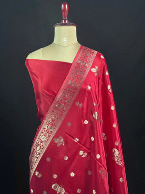 Beautiful Viscose Silk Saree for Wedding & Functions