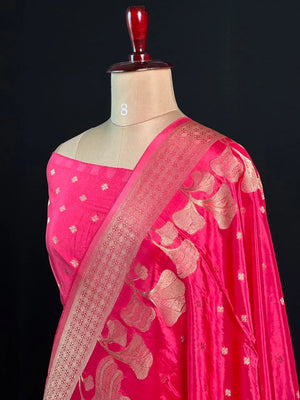 Beautiful Viscose Silk Saree for Wedding & Functions
