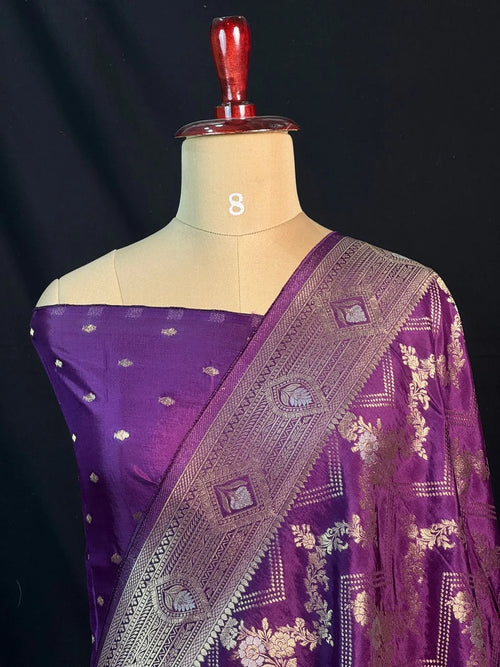 Beautiful Viscose Silk Saree for Wedding & Functions-(Vani viscose silk)
