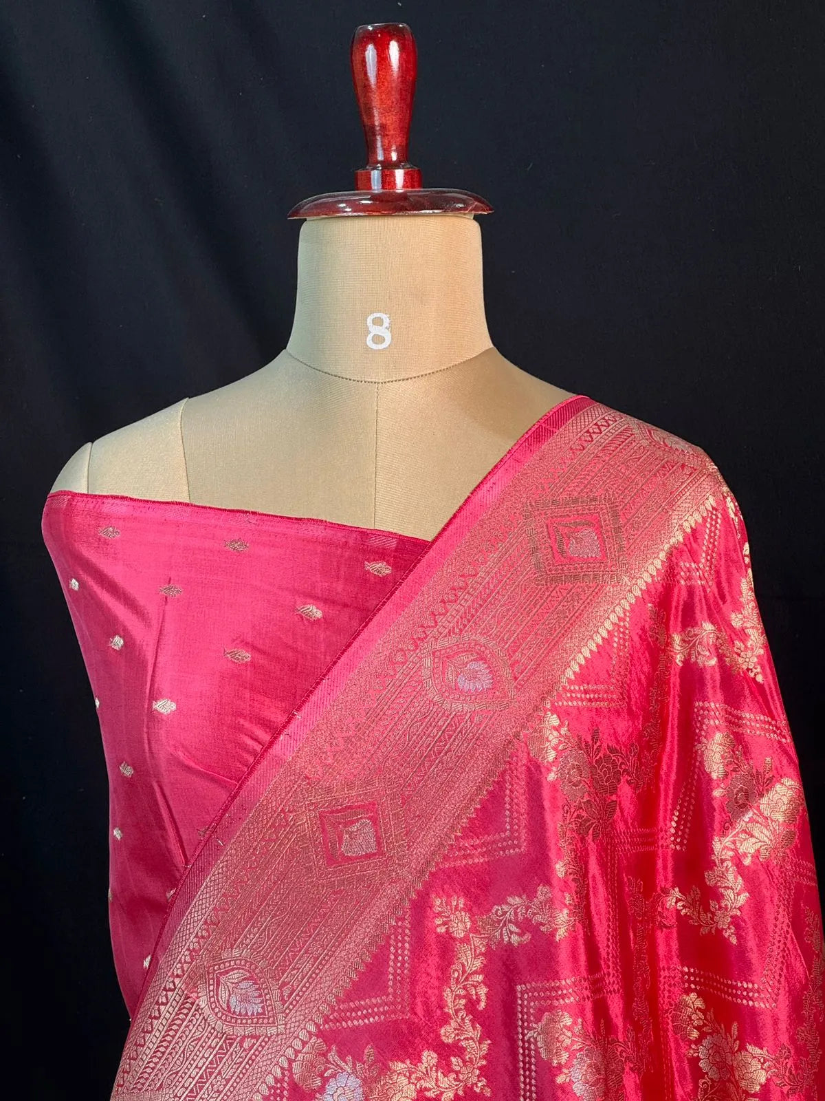 Beautiful Viscose Silk Saree for Wedding & Functions-(Vani viscose silk)