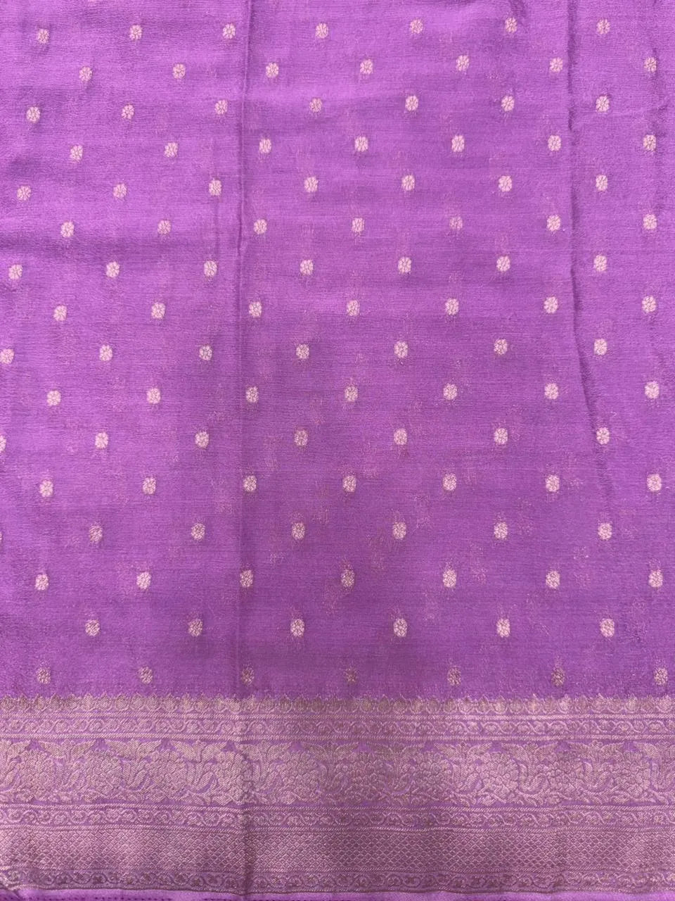 Semi Chiffon Saree for Women – Lightweight, Flowing Fabric for Daily & Party Wear-(Venice bouquet)