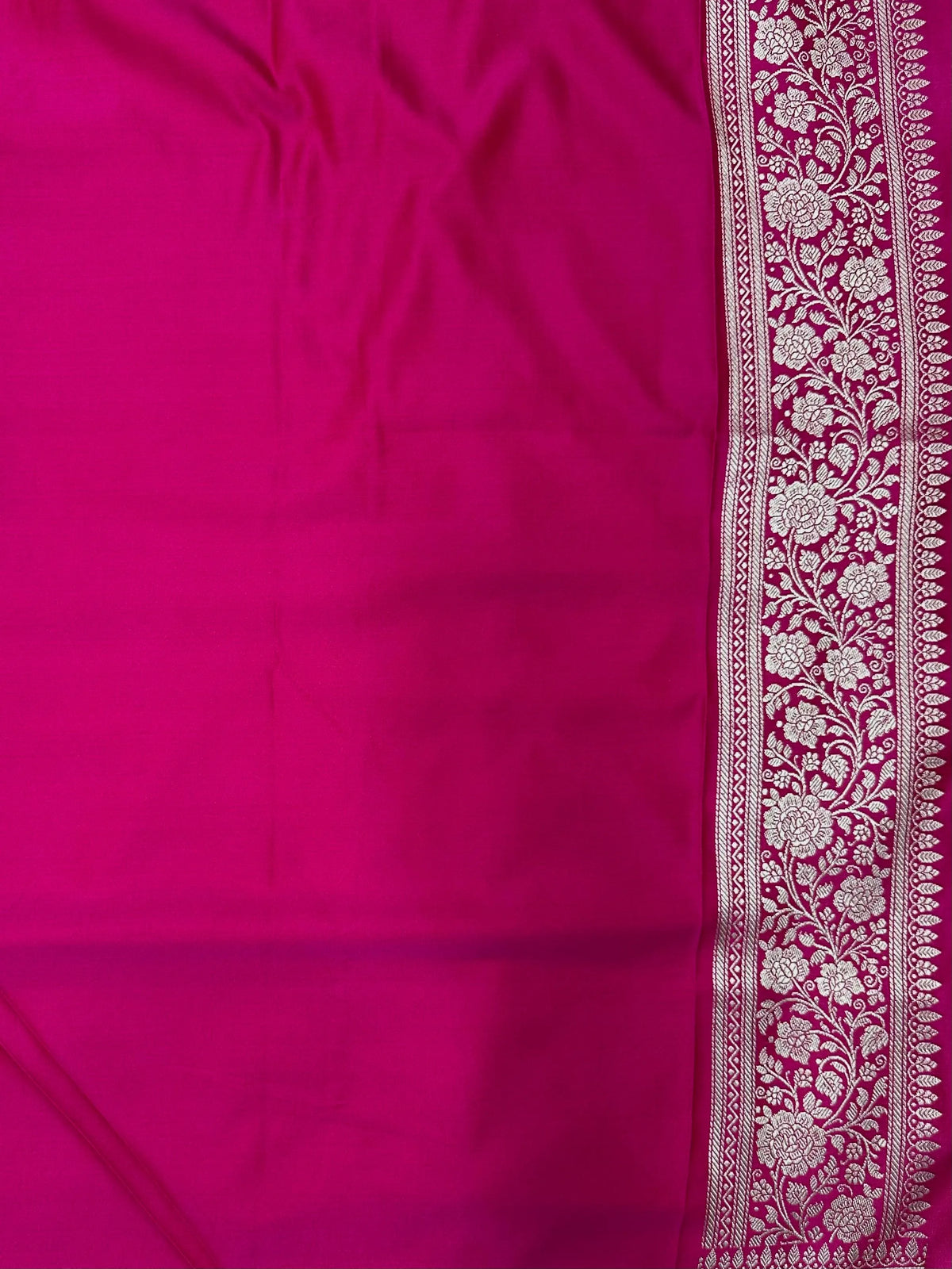 Traditional Semi Katan Silk Saree with Rich Banarasi Weave (venice Kataan)