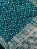 Traditional Semi Katan Silk Saree with Rich Banarasi Weave (venice Kataan)