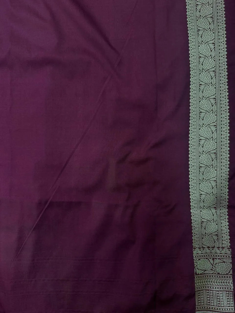 Traditional Semi Banarasi Kataan Silk Saree for Timeless Beauty (Venice Rabdi)