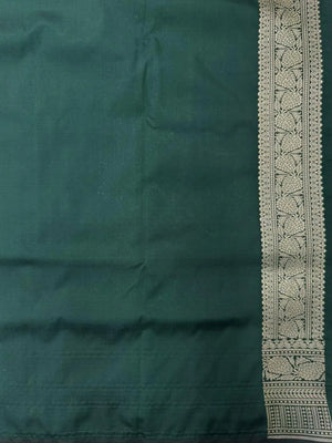 Traditional Semi Banarasi Kataan Silk Saree for Timeless Beauty (Venice Rabdi)
