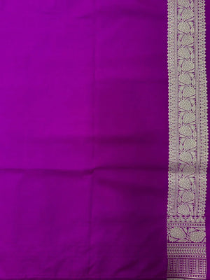 Traditional Semi Banarasi Kataan Silk Saree for Timeless Beauty (Venice Rabdi)